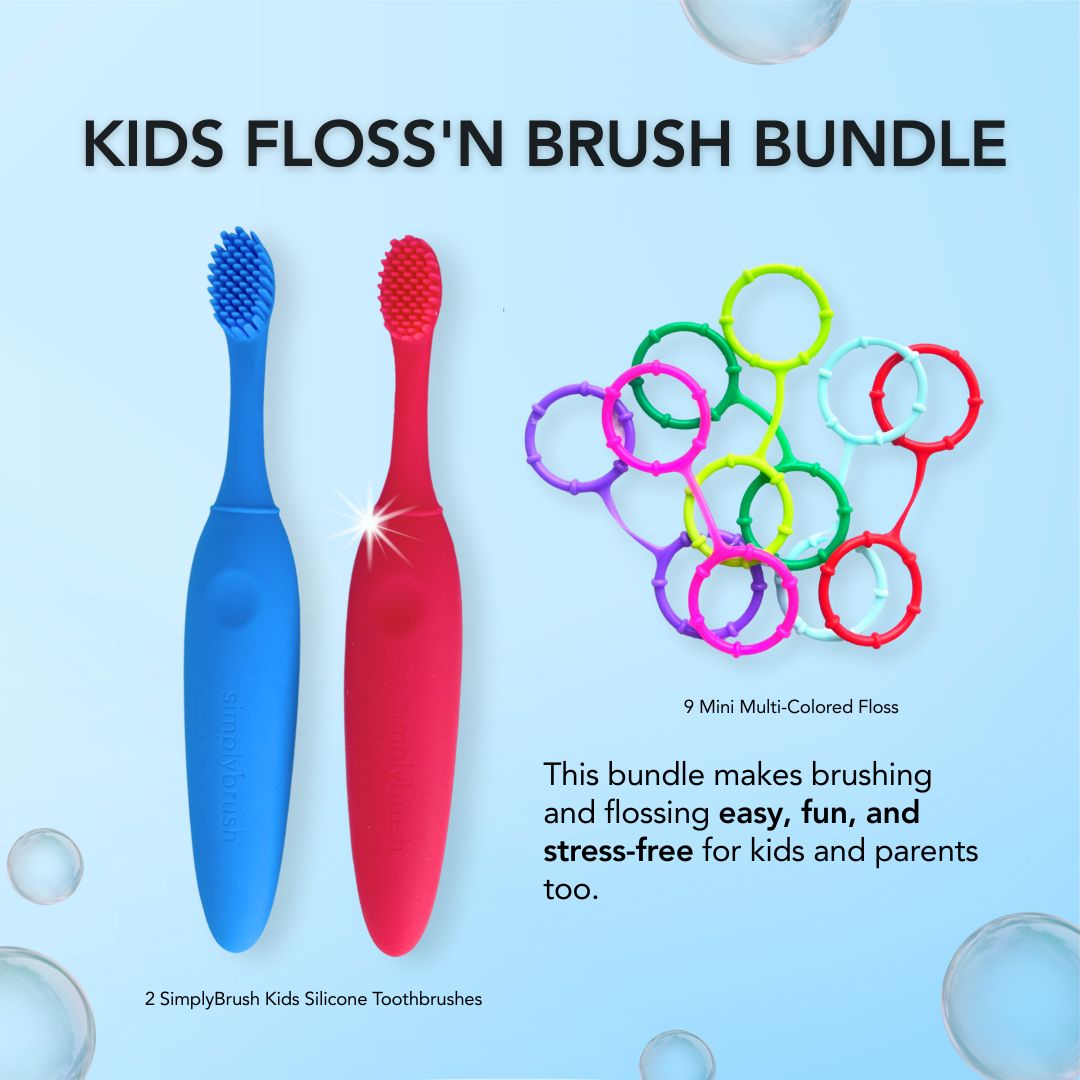 Kids Floss'n Brush Bundle
