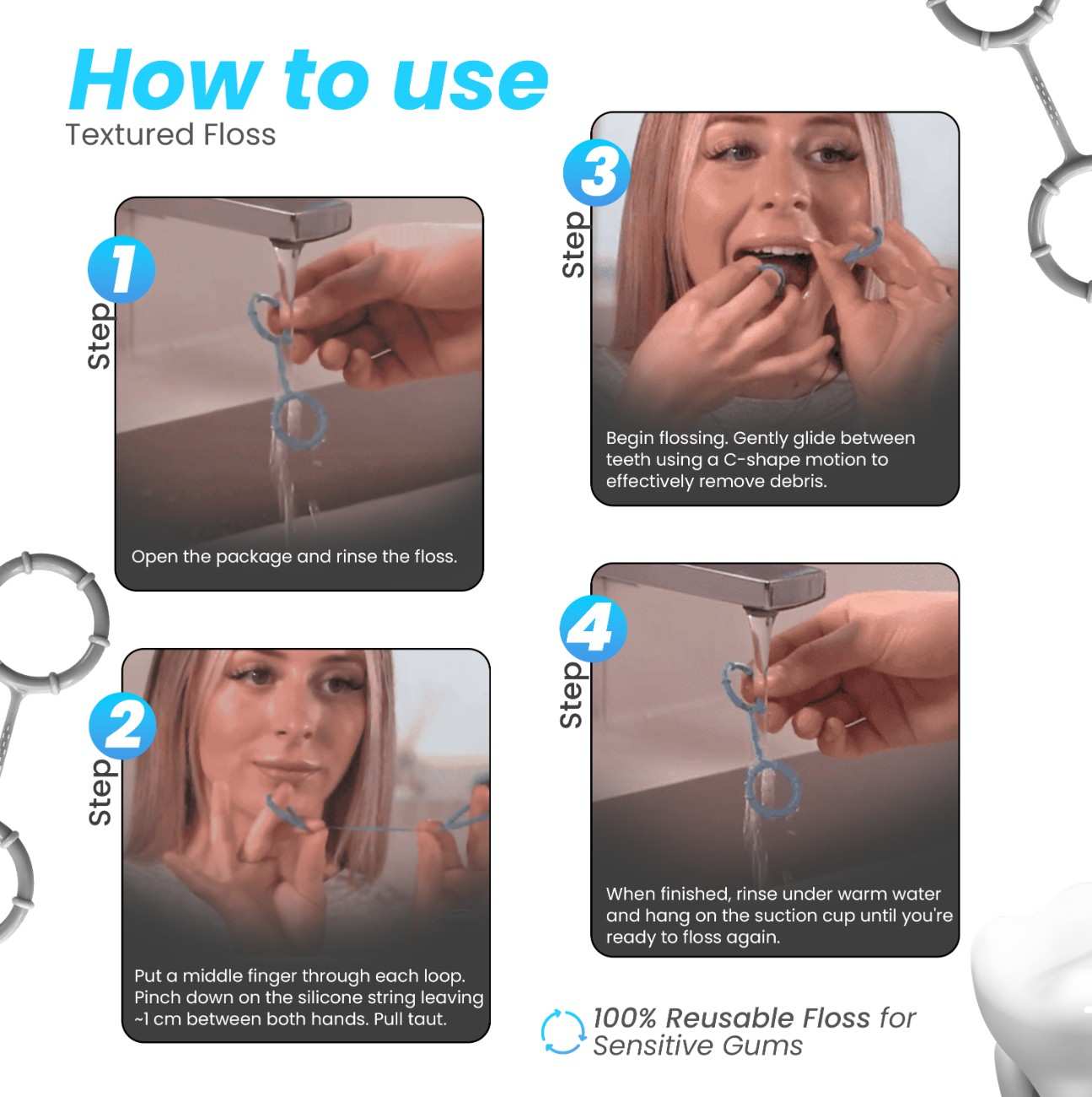 Textured Floss – Flossing Redefined for Sensitive Gums