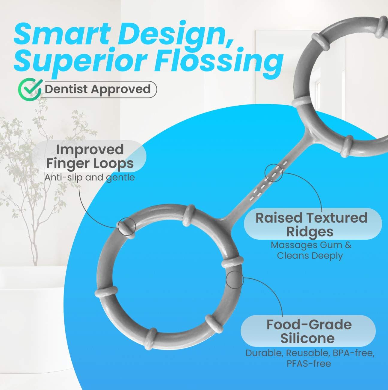 Textured Floss – Flossing Redefined for Sensitive Gums
