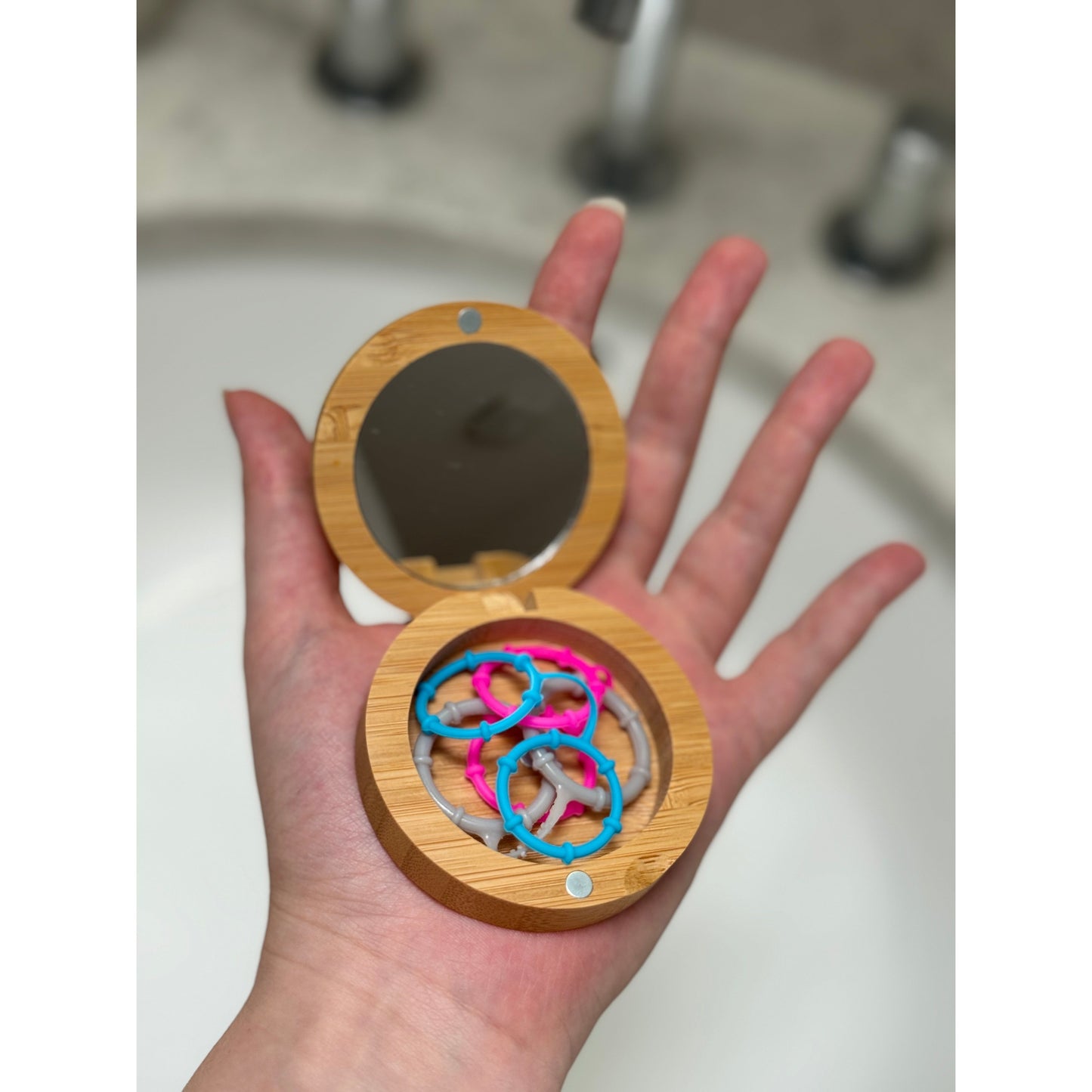 Travel Mirror Case